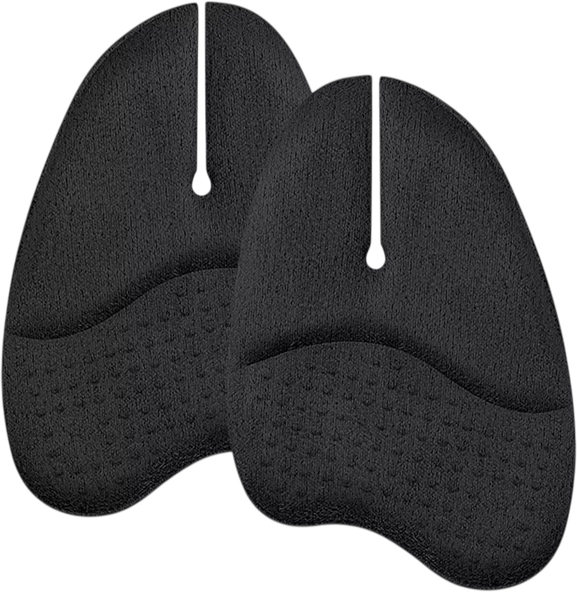Siliconen Voorvoet Pads voor Slippers and Flip-Flops – Antislip Gel Voetkussens, Voorvoet Inlegzolen, Voetkussen, Gel Pads voor Hielspoor, Voetverzorging, Comfort en Pijnverlichting - Zwart