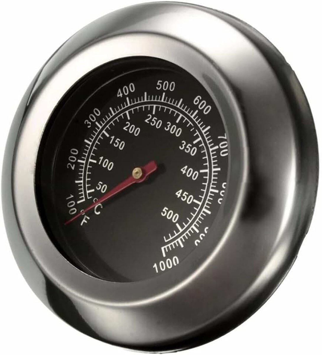 Vleesthermometer vleesthermometer vlees roestvrij staal grill thermometer voor barbecue grillthermometer analoge inbouw gasgrill