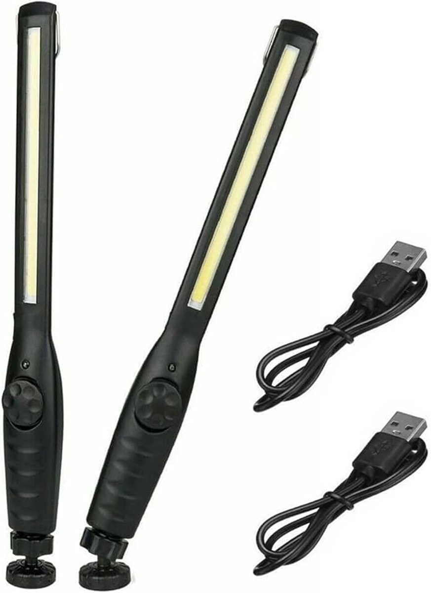 Inspectielamp LED Werklamp Oplaadbaar Magnetisc | Zeer Helder voor Garage, Camping, Wandelen, Autoreparatie en Noodgevallen