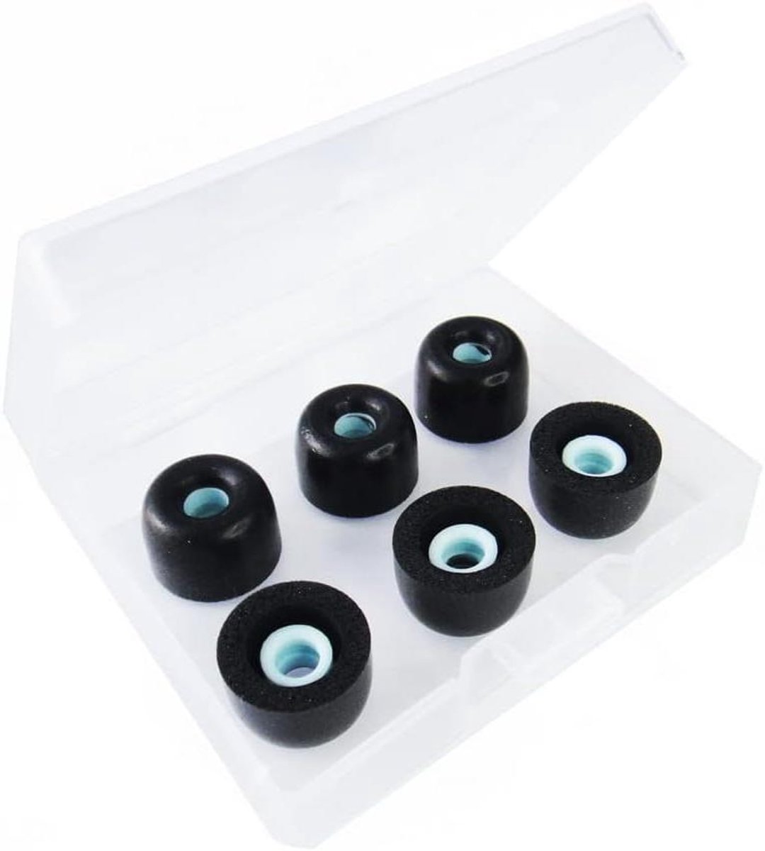 Oordopjes - Oorschelpen Dopjes - Geluidsisolatie Verbeteren - Ultra Sterk Geheugenschuim - 6 Stuks - Zwart