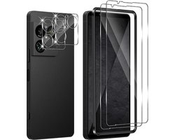 Holilo voor Sony Xperia 1 VIII/Xperia X1 VIII voor pantserglas beschermfolie en camera beschermfolie -2 + 2 stuks, 9H hardheid anti-kras anti-bubbels pantserfolie beschermfolie displaybeschermfolie