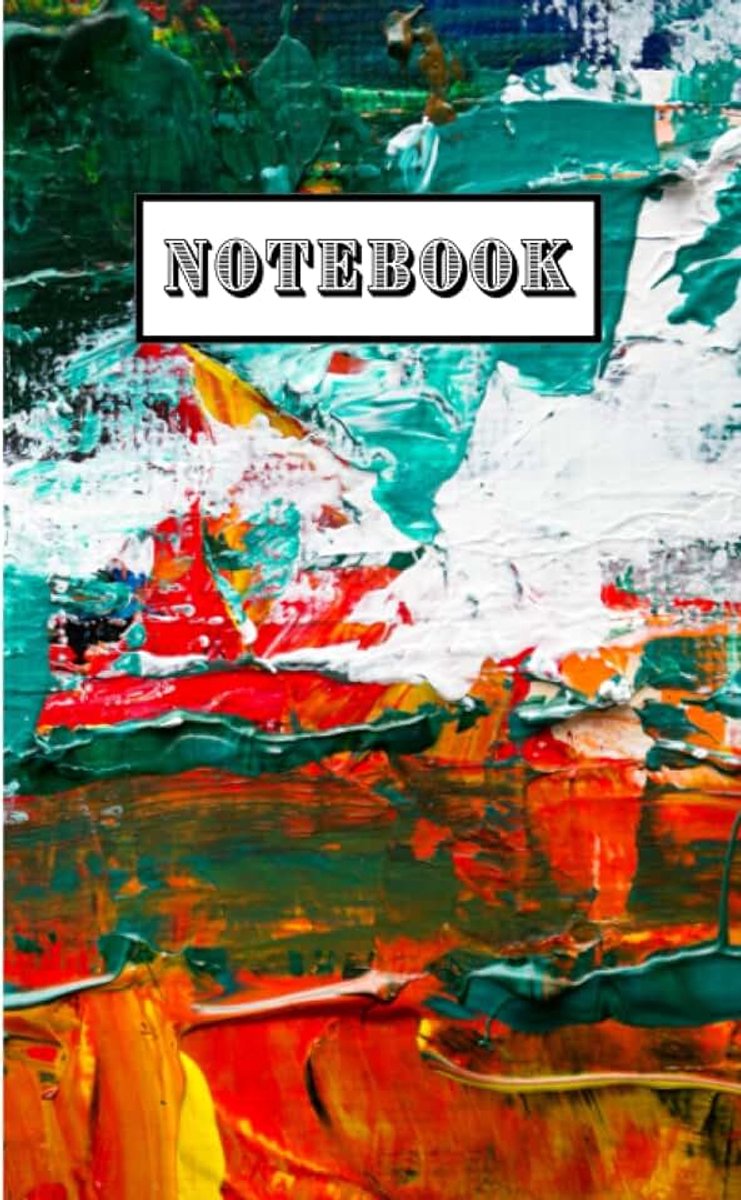 #3 | Notebook Journal | Abstract Painting