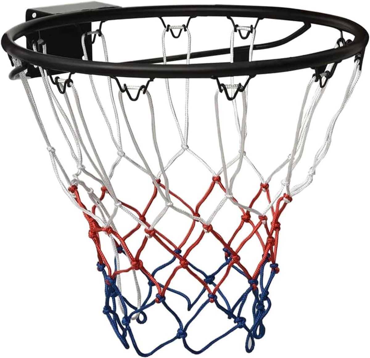 Basketbalring, basketbalnet, basketbalkorf, basketbalring, zwart, 45 cm, staal