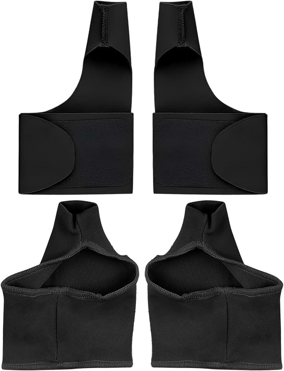 1 paar duimsteun en 1 paar beschermers voor de enkel, rechter duimbandage, links, links, polsbandage rechts, elastische polsband, rechter duimbrace