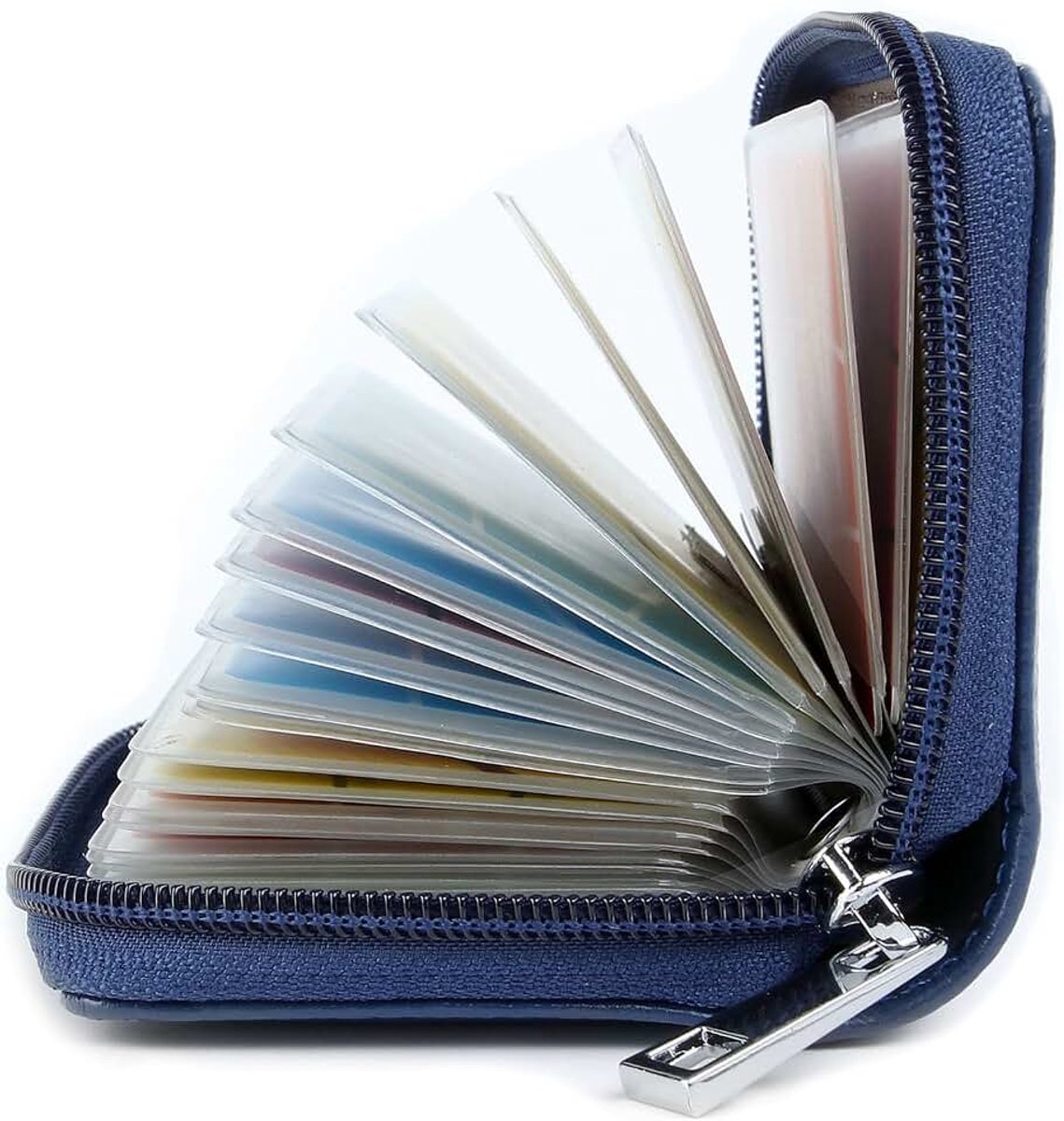 Kaartvakken voor dames, leer, creditcardhouder