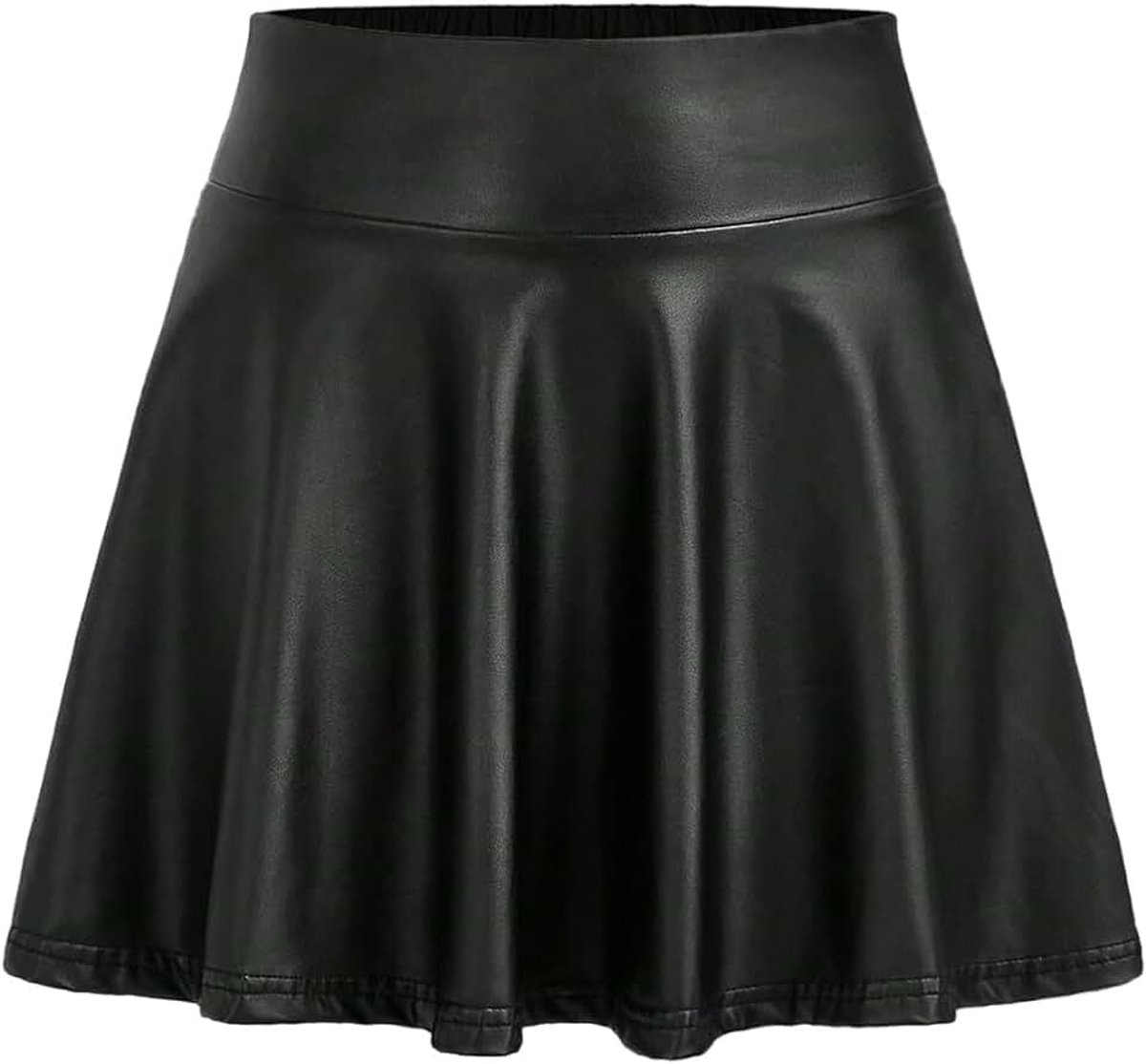 Damesrok, kort, hoge taille, zomerrok, korte rok, PU-leer, minirok, gebreide rok, A-lijn, vrijetijdsrok, feestrok, festivalrok, casual rok
