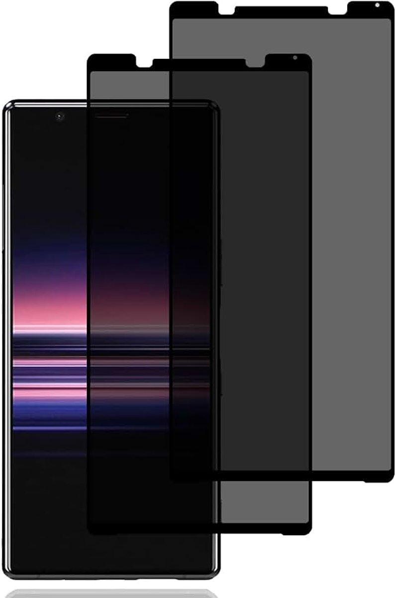 Screen Protector voor Sony Xperia 1 III [2 stuks] | anti-spy gehard glas film,9H hardheid,krasbestendig,hoge gevoeligheid,anti-spy schermbeschermer voor Sony Xperia 1 III