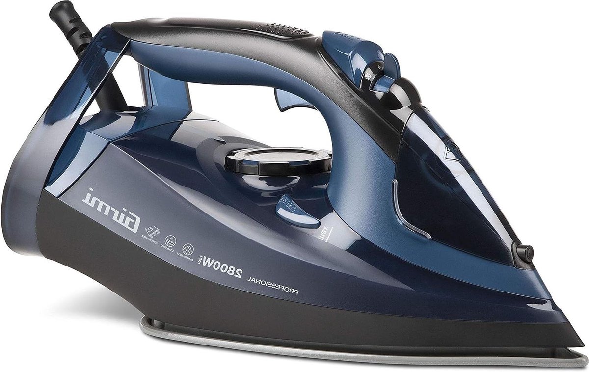Stoomstrijkijzer - Kledingstomer - Kreukels Verwijderen - 2800 Watt Vermogen - 380 ml Tank - Blauw