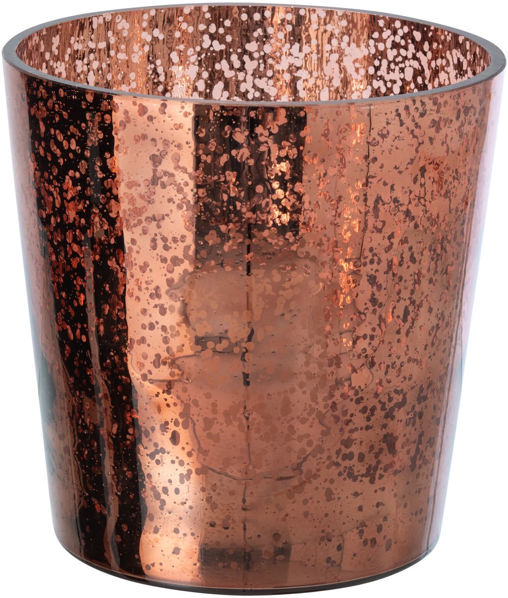 J-Line Kandelaar - glas - bruin - medium