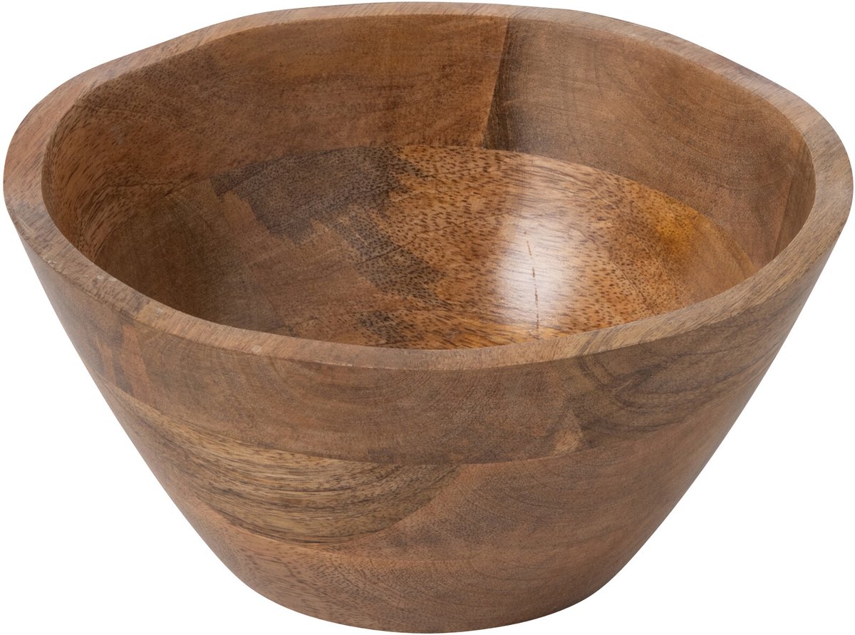 J-Line schaal Oneven - hout - naturel - medium