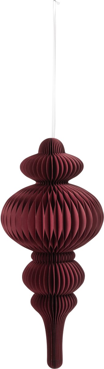 J-Line hanger Lily - papier - bordeaux
