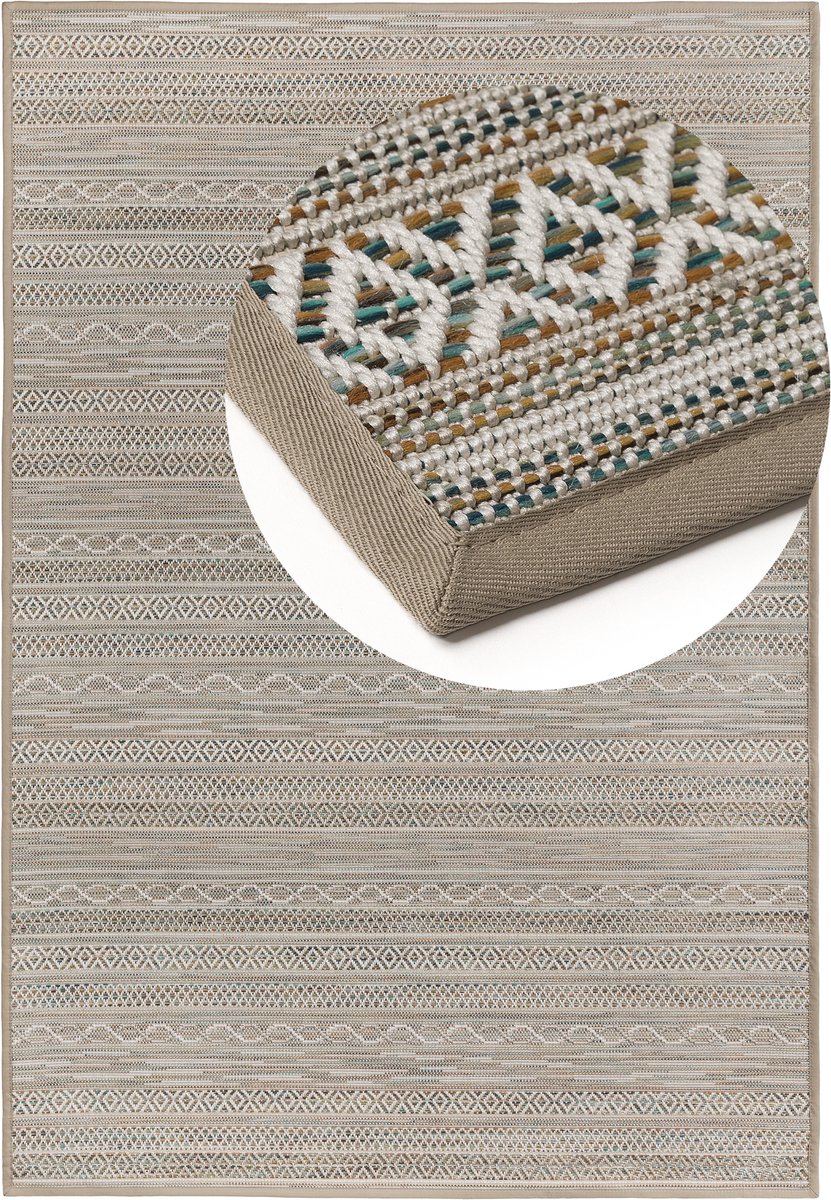 Vloerkleed Naturino Joy S1 Barbados beige 240x340cm