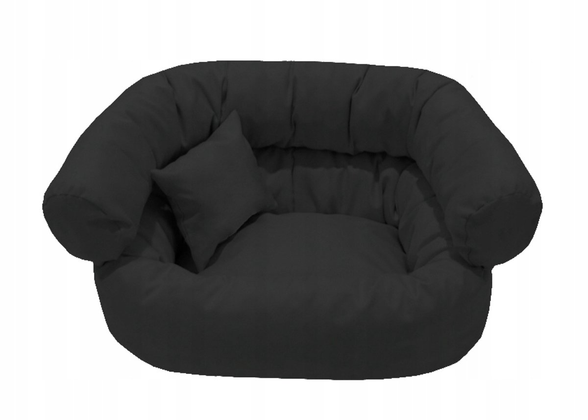 Comfortabel Hondenkussen/Kattenmand Stoel 50x40cm - Antraciet