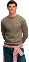 Superdry Trui Classic Slub Waffle Top M6010973a 9ae Olive Green Mannen Maat - XXL