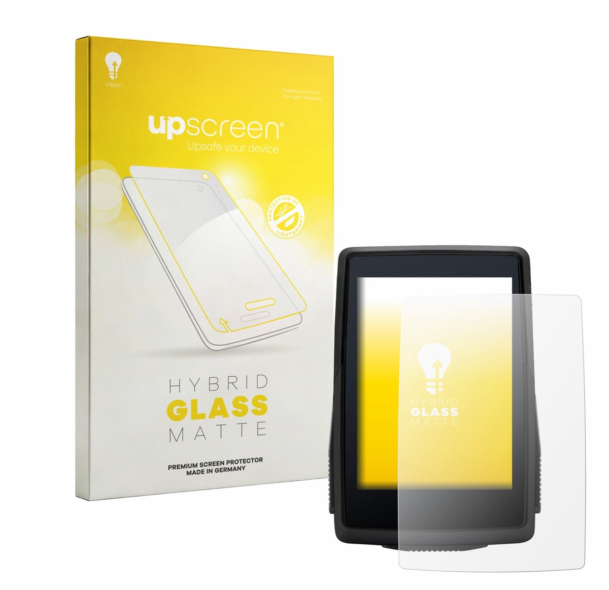 upscreen - Screenprotector voor Sigma ROX 4.0 SE - Folie Beschermfolie Beschermglas matte