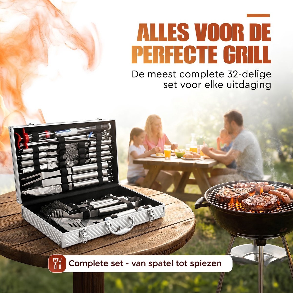 ROYAL ROYAL CARNIVORE BBQ Accessoireset - afbeelding 5