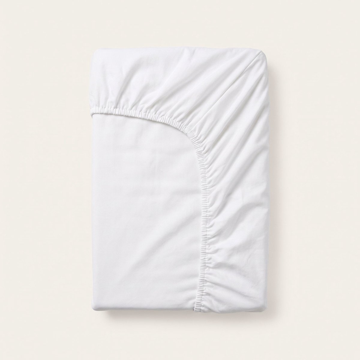 HappyBed Hoeslaken White Hoeslaken - 100% katoen - 80/90x200/220 cm - Onderlaken - Verfijnd jerseykatoen - Ademend katoen - Perfecte pasvorm