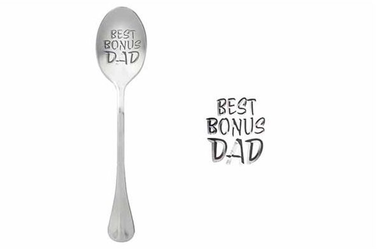 One Message Spoon Set6 Best Bonus Dad
