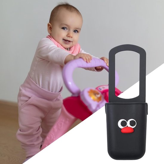 Wandelfleshouder - Bekerhouder - Fietsen en Wandelen - Veilige Grip Technologie - Universele Pasvorm - Zwart — afbeelding 2
