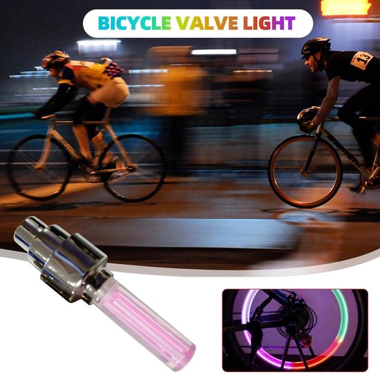 Fietswiel Verlichting - Fietslampjes Kleurrijk - Nachtelijk Fietsen - Automatische Sensor - Universeel - Meerkleurig — afbeelding 5