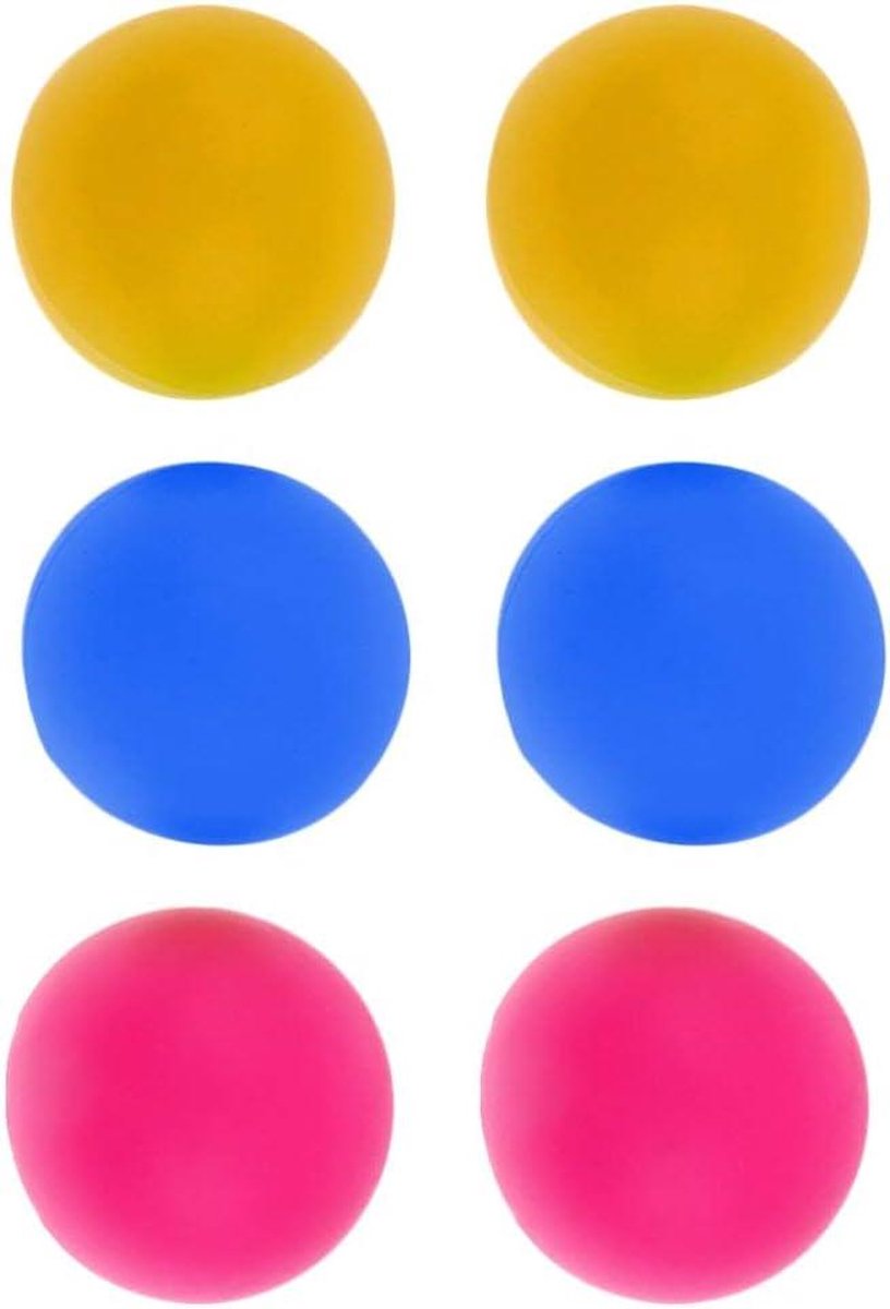 Tennisballen - Kleurrijke Ballen - Spel en Decoratie - PVC Materiaal - 36mm - Kleurrijk