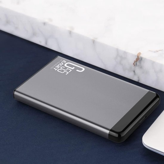 Externe Harde Schijf - Mobiele HDD - Snelle Data Overdracht - Schokbestendig Metalen Behuizing - 500 GB - Zwart — afbeelding 3