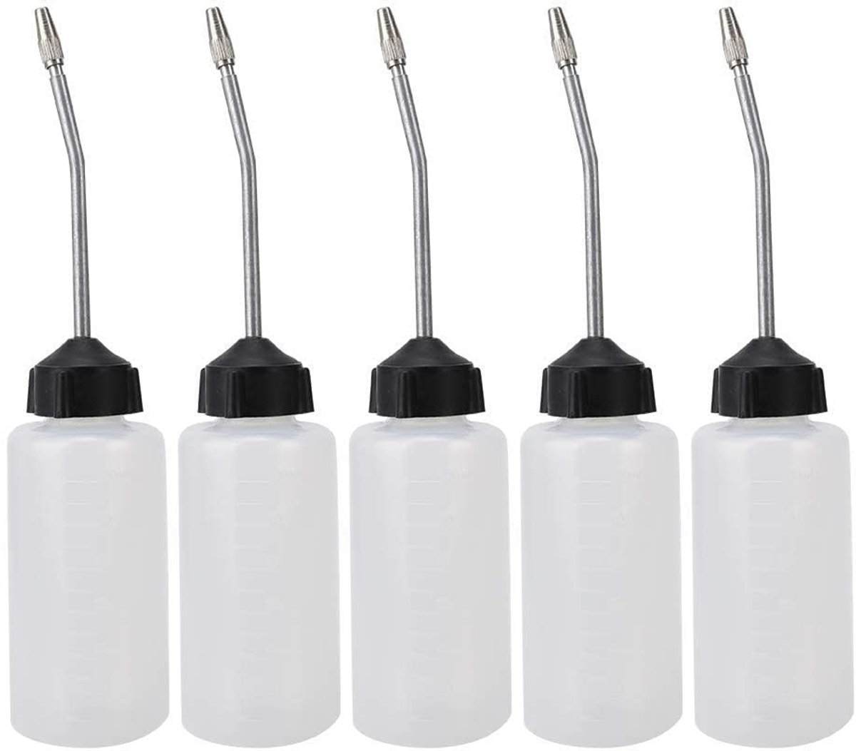 Olie naaimachine 120 ml - plastic oliedispenser - lange uitloop - ideaal voor onderhoud - SnelShoppen