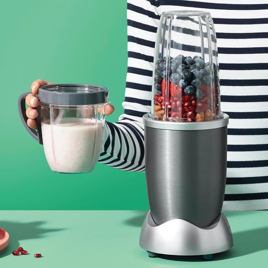 Vervangende Blender Bekers - Reservebekers Blender - Smoothies Maken - Lekvrije Afdichting - 24oz - Transparant — afbeelding 2