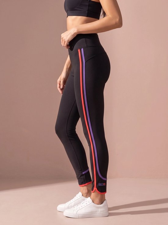 Sjeng Sports KYLI Sportlegging Vrouwen - Tennis Legging Vrouwen - Dark Blue - Maat: L - 68% polyamide, 32% elastaan, 4-way multistretch van Sjeng Sports — afbeelding 5