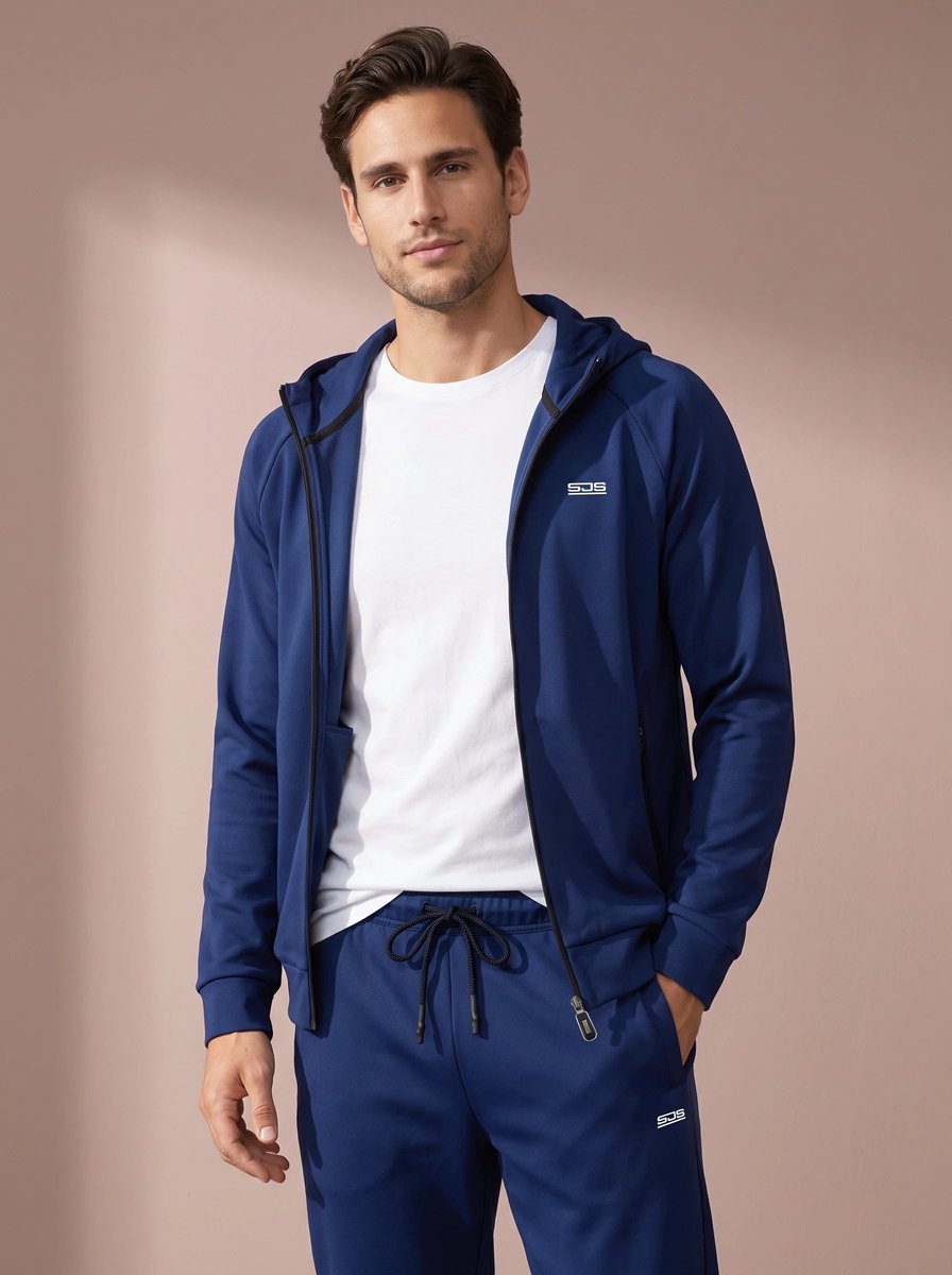 Sjeng Sports MAVI - Maat: S Pelikan Ink - Tennis Vest Mannen - Sportvest - 92% polyester, 8% elastaan, powerstretch