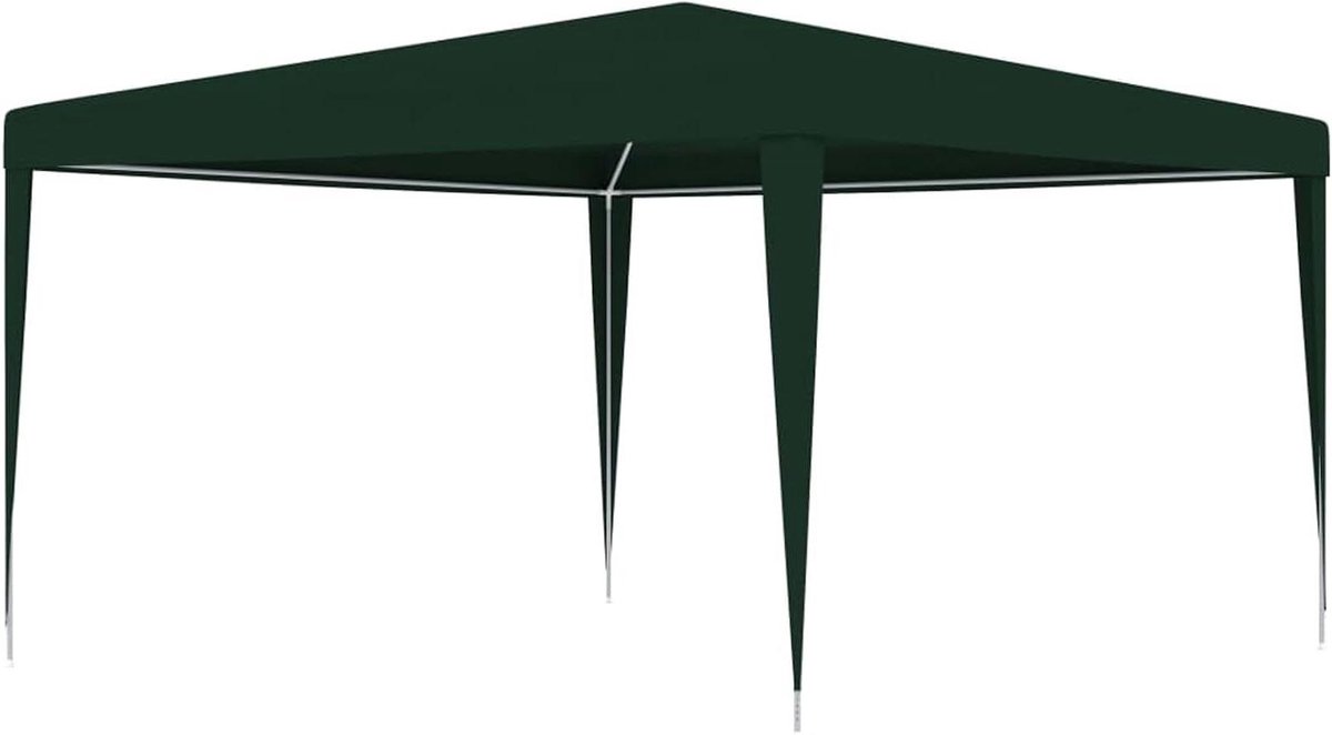 Feesttent - Partytent Tuin - Buitenfeesten Organiseren - UV Waterbestendig - 4 x 4 m - Groen