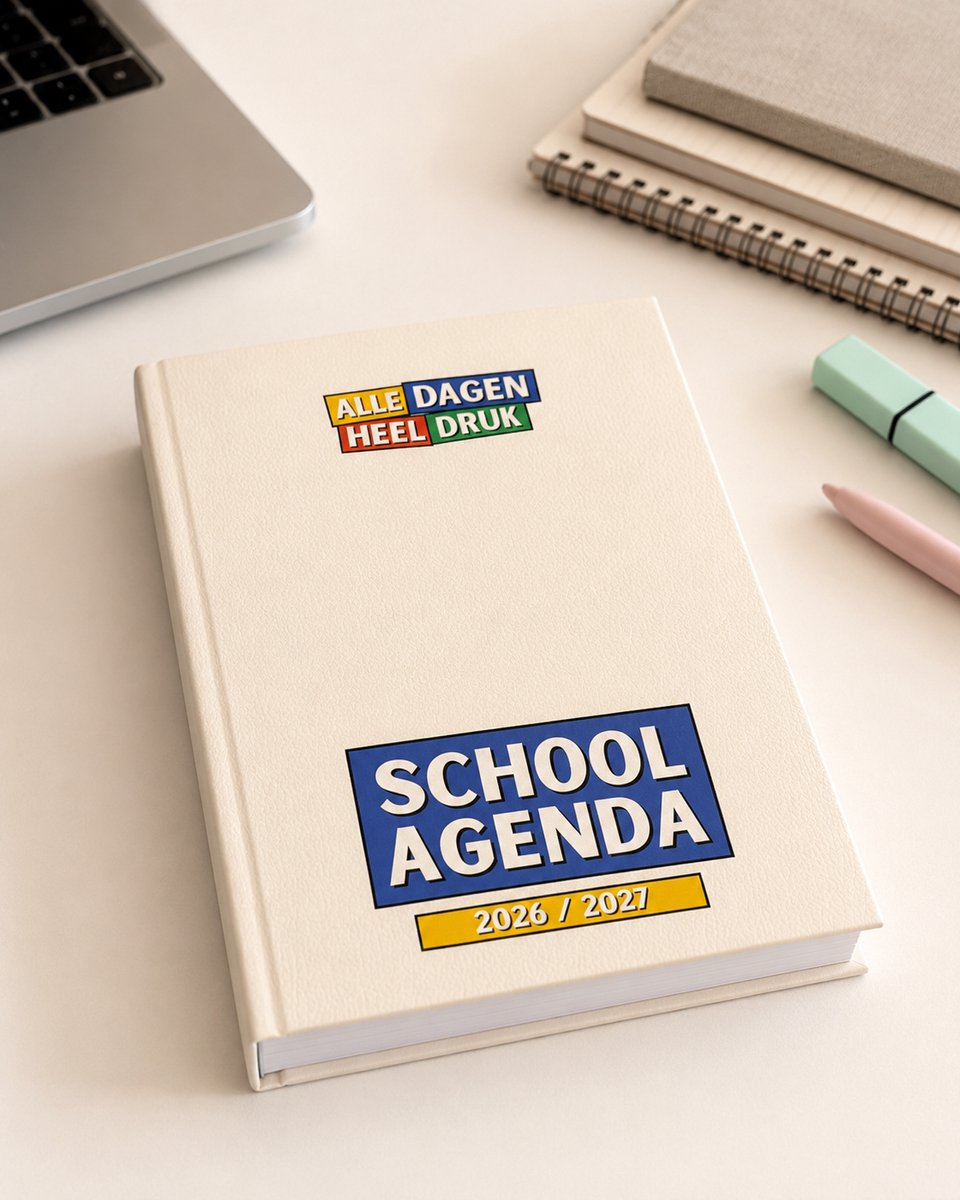 ADHD Agenda 2026/2027 - Speciale agenda voor meer focus - Plannen Agenda - Focus Agenda - AlledagenHeelDruk