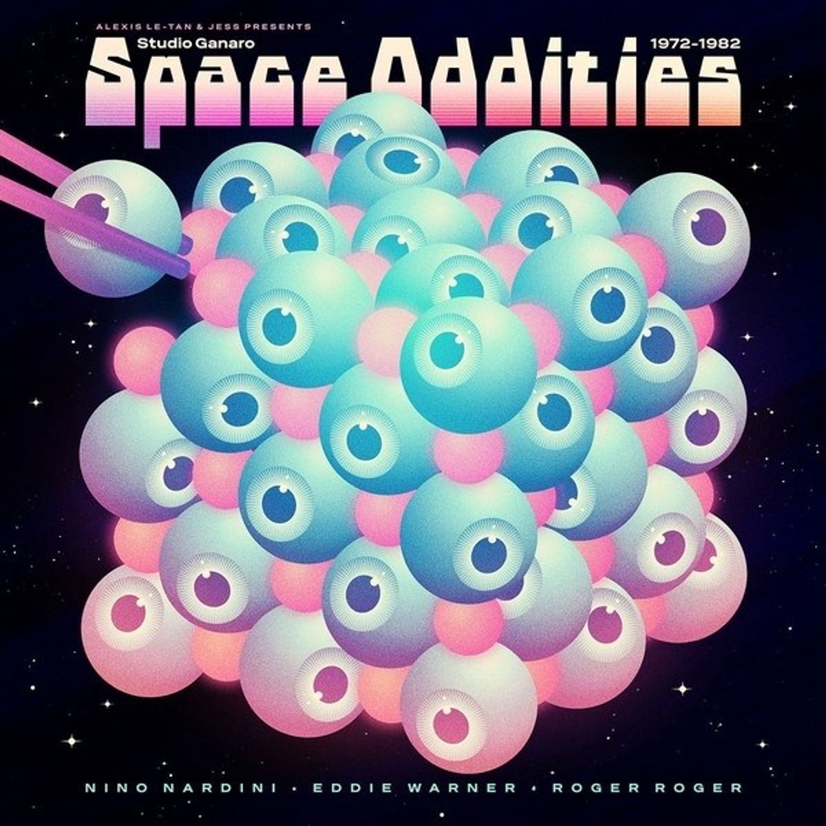 Nino Nardini & Eddie Warner & Roger Roger - Space Oddities 1972-1982 (CD)