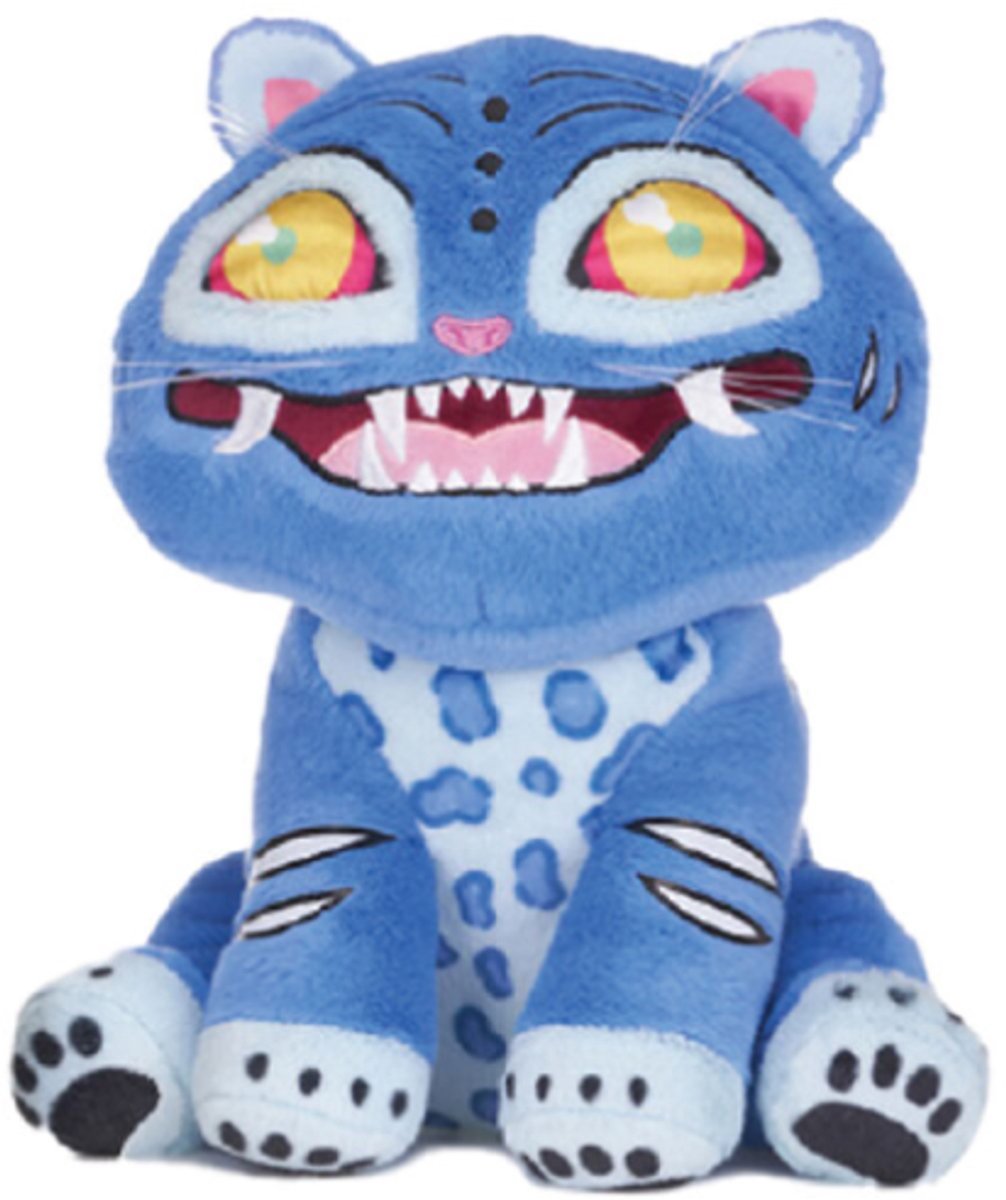 Derpy Tiger K-Pop Demon Hunters Pluche Knuffel 30 cm - Kpop Blauwe tijger Demon Hunters Plush Toy - Bekend van de Netflix Film