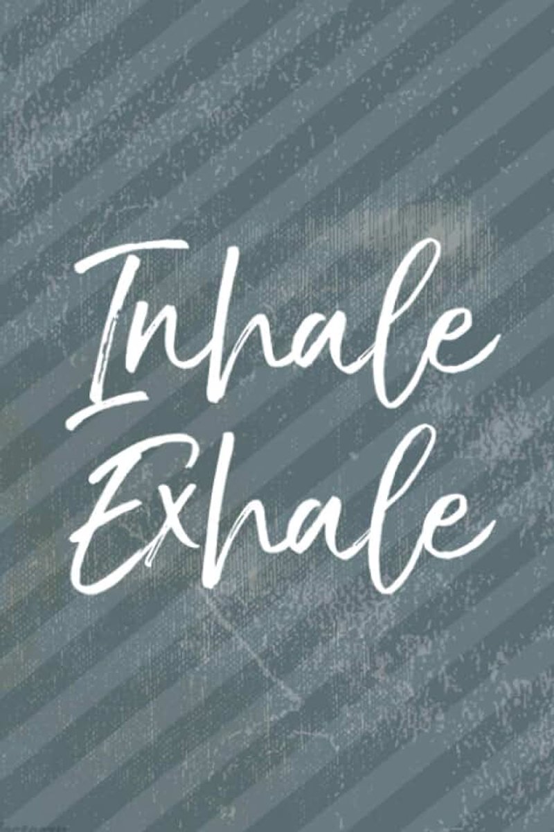 Quote for Women Cute Yoga Saying Inhale Exhale Recipe Journal Notebook: 114 pages, size 6 x 9 inches