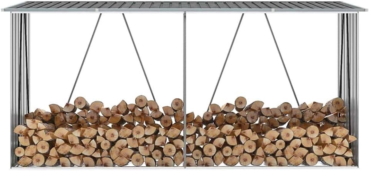 Schuur, schuur, huis, houten deur, voor de tuin, voor buiten, van verzinkt staal, tuinhout van staal, hout voor buiten, van staal, houten houder voor de tuin van staal
