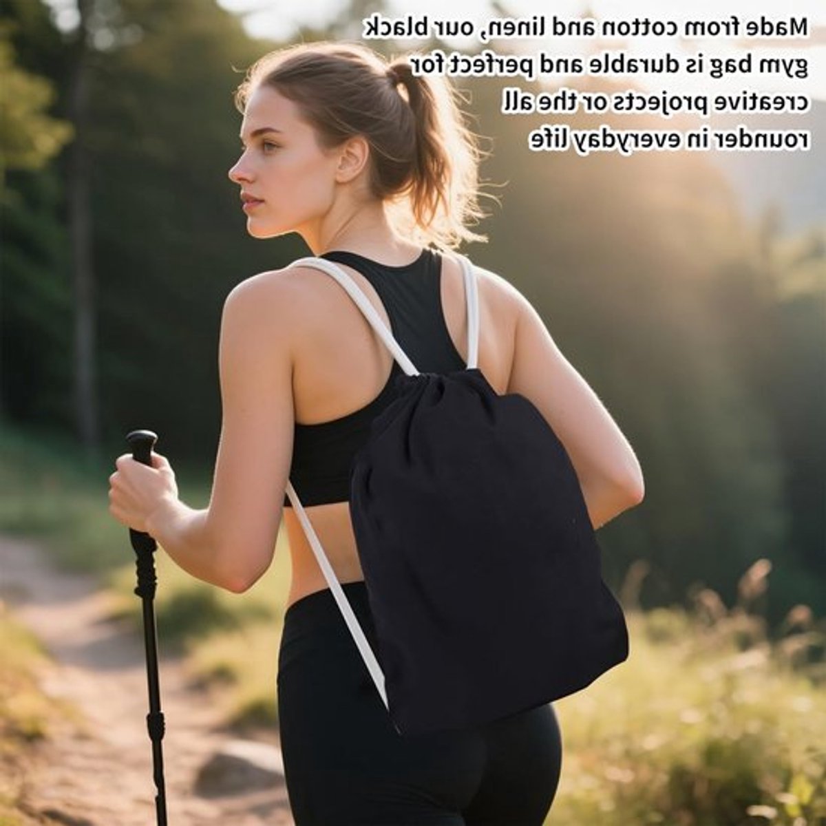 Multifunctionele Katoenen Jute Tas voor Dagelijks Gebruik - Herbruikbare Lichtgroene Boektas voor Vrouwen, Mannen en Kinderen met Print en Schildering
