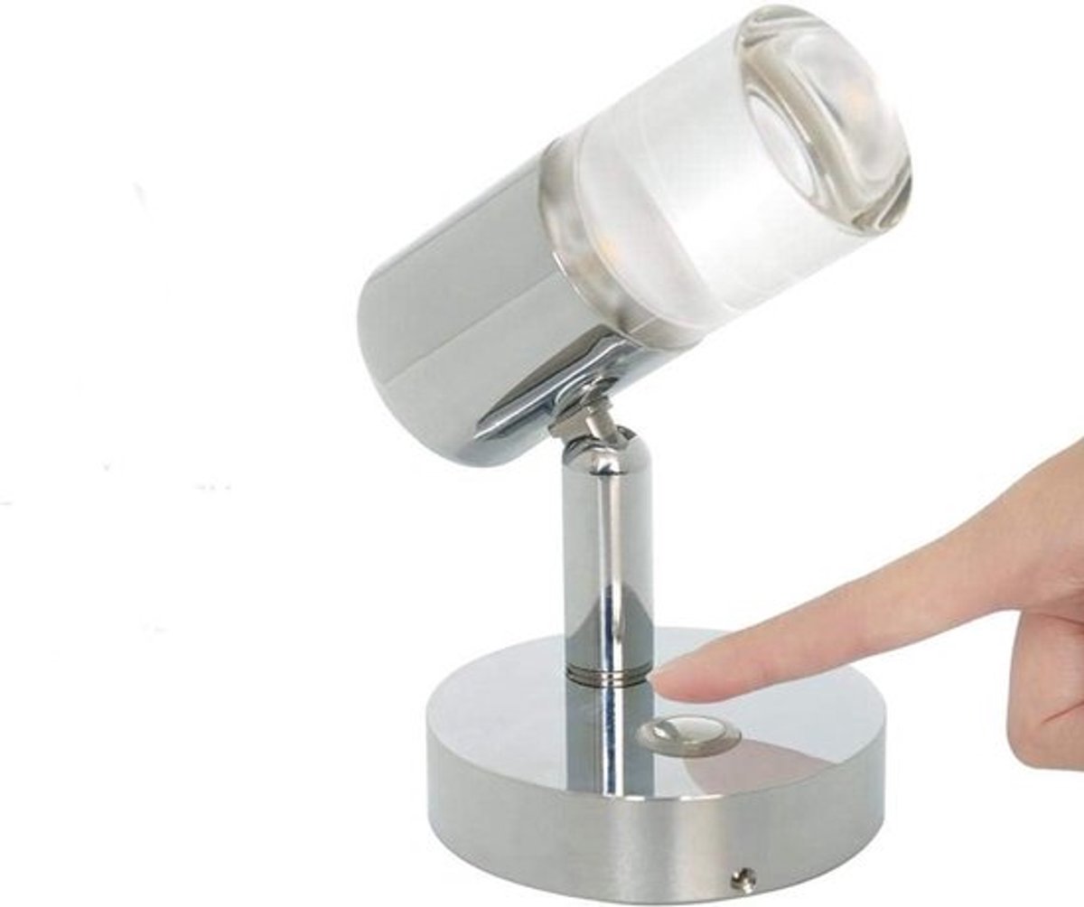 USB LED Leeslamp met touch-schakelaar voor Caravan, Boot en Camper - Dimbaar, Energiezuinig en Compact Ontwerp