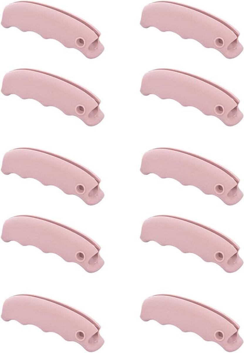 - Siliconen, Handgreep 10 Stuks Voor Zware Boodschap | Siliconen boodschappentashandvat Conversie Reden: Benadrukt ergonomisch comfort en met een gemakkelijk leesbare