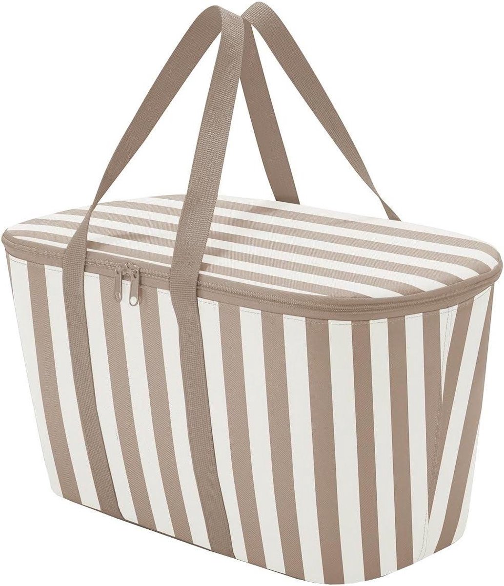 Koeltas - Thermo tas - Picknick en boodschappen - Zeer dikke isolatie - 20 Liter - Summerstripes coffee
