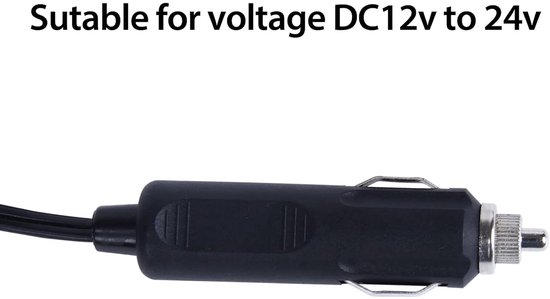 2 m 12 V Auto Koelbox Voedingskabel voor Elektrische Koelboxen van Merkloos — afbeelding 4