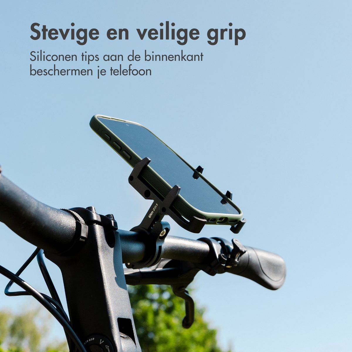 imoshion Aluminium Telefoonhouder Fiets - Verstelbaar en Lichtgewicht - Universeel - GSM Houder — cadeau in Cadeau-ideeën - foto 3