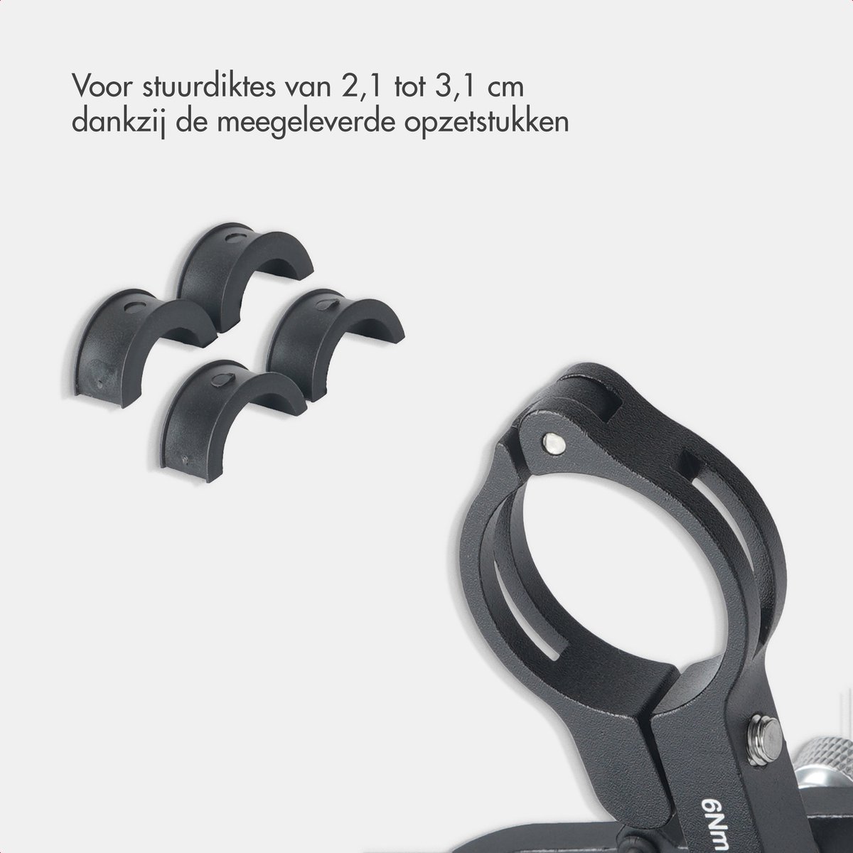 imoshion Aluminium Telefoonhouder Fiets - Verstelbaar en Lichtgewicht - Universeel - GSM Houder — cadeau in Cadeau-ideeën - foto 6