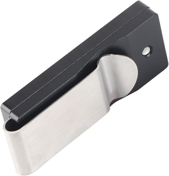 Biljart Krijt Houder - Keu Krijt Clip - Biljart Accessoires - Magnetisch Ontwerp - Compact Formaat - Zwart — afbeelding 4