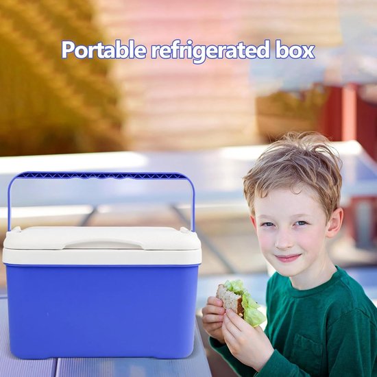 Geïsoleerde Container - Draagbare Koeler - Buitenactiviteiten - Luchtdicht Deksel - 6 Liter - Zwart — afbeelding 4