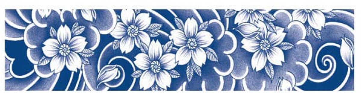 Tijdelijke tattoo bloemen arm (band) 2 weken