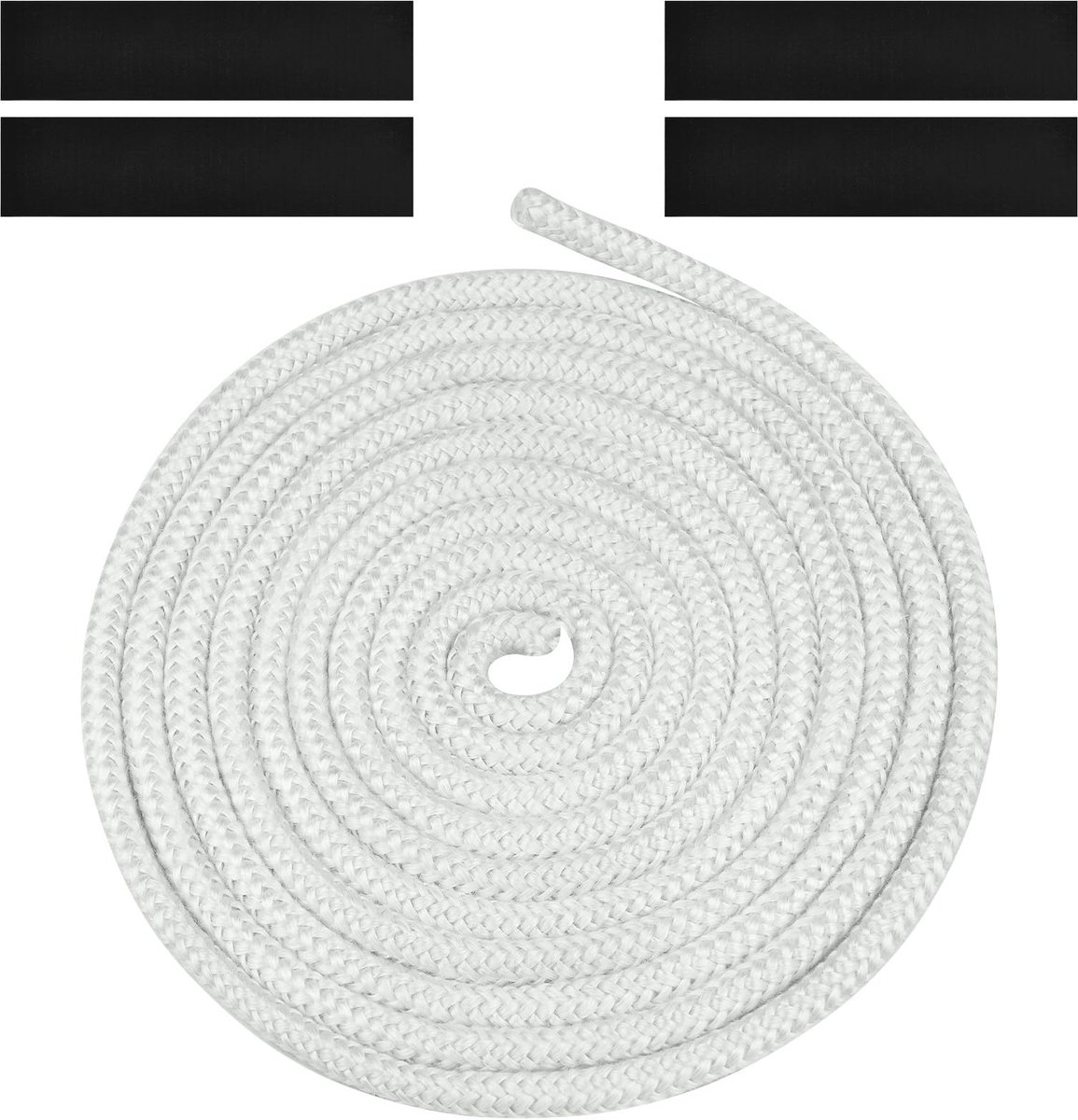 Kacheltouw 8 mm - hittebestendige kabelafdichting - vervangende pakking - ideaal voor houtkachels en open haarden - SnelShoppen