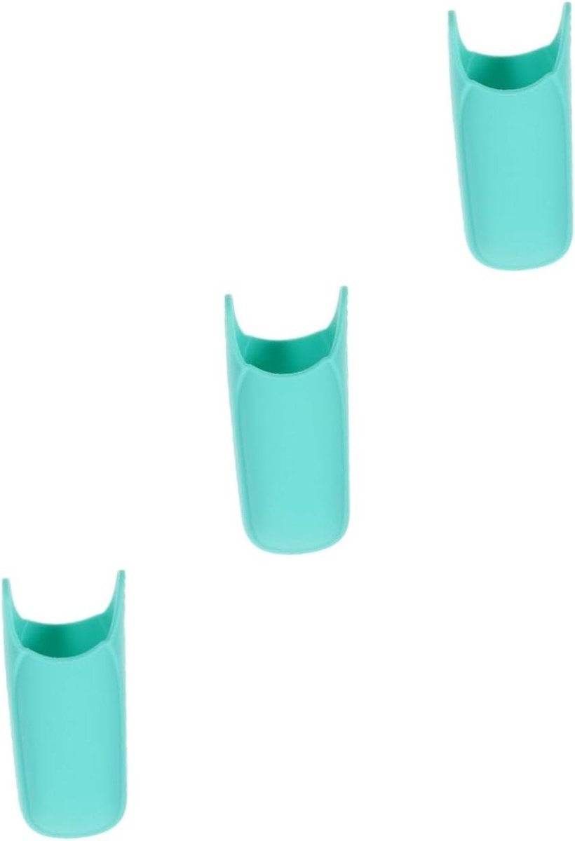 Haartang Hittehoes - Krultang Beschermer - Veilig Styling - Warmte Isolatie - 3 Stuks - Lichtgroen