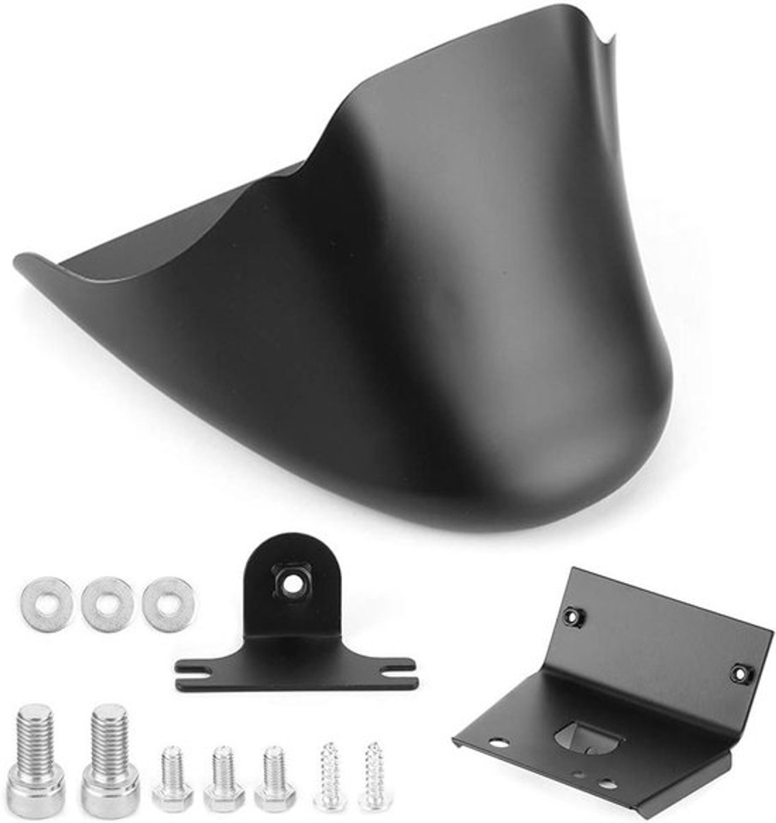 Voorzijde Spoiler en Onderbescherming voor Sportmotoren - Geschikt voor Sportster XL 883 en XL 1200, Verhoogt Aerodynamica en Bescherming