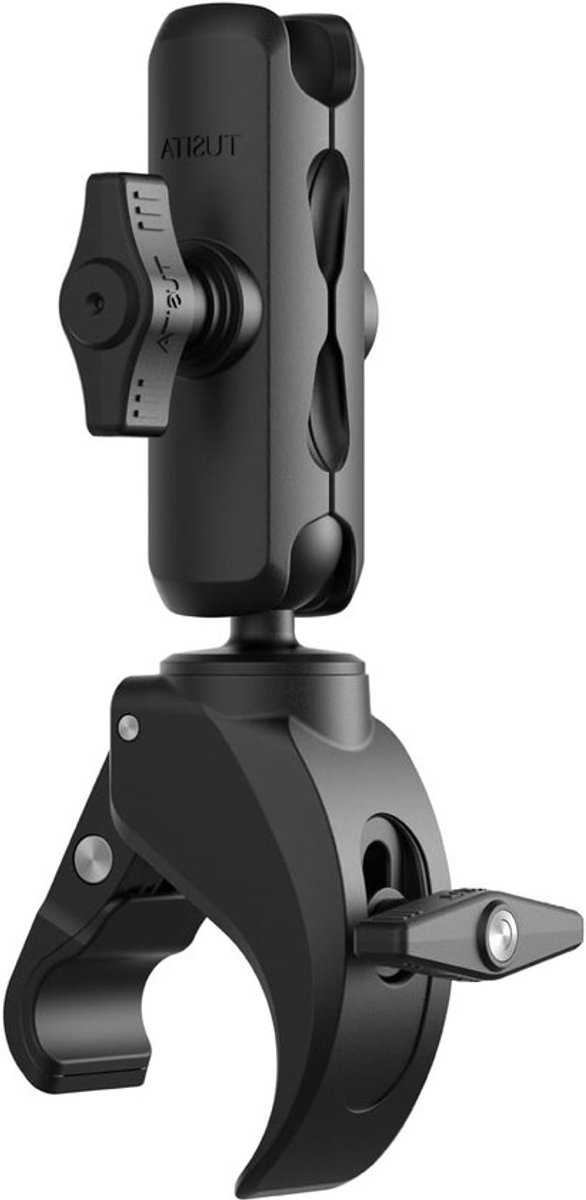 Kleine Klembeugel met Dubbele Balgewrichtarm voor Universele Bevestiging - 1" B Maat, Geschikt voor Camera's en Smartphones